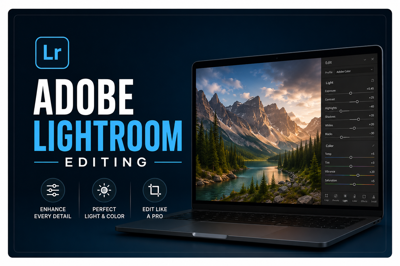 Adobe Lightroom Editing