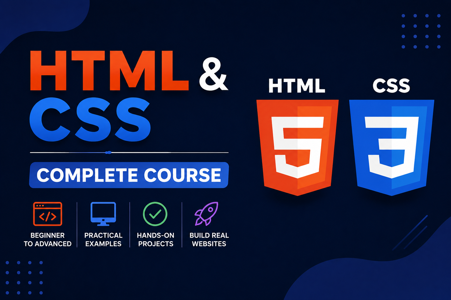 HTML & CSS Complete Course