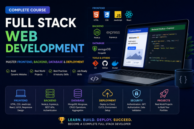 Full Stack Web Development
